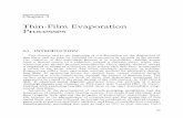 Thin-Film Evaporation Processes - BYU Department of ... 3.pdf · Thin-Film Evaporation Processes 3.1 INTRODUCTION This chapter marks the beginning of our discussion on the deposition
