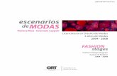 escenarios de MODAS - ort.edu.uy · Desde la Licenciatura en Diseño de Modas de la Universidad ORT Uruguay surge Escenarios de Modas, el cual logra plasmar las producciones académicas