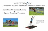 VertiMax V8 Vertical Jump Speed Training Programgiveandgobasketball.com/uploads/V8_Speed_-_Vertical_Training_Program_1... · All-Sport Training Program Summary 1)Vertical Jump: Pages