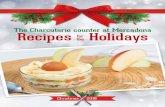 The Charcuterie counter at Mercadona Recipes for Holidays · for 4 people 25 minutes preparation: In a large bowl, whisk the egg whites and the sugar up to firm peaks, add the mascarpone