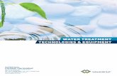 WATER TREATMENT TECHNOLOGIES & EQUIPMENT · hensive product range of machines and equipment for effluent pre-treatment and sludge treatment in both municipal and industrial waste
