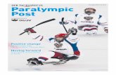 Paralympic Post - dguv.de · gnition in the media and with specta-tors, which may enable it to develop into a more expansive discipline in South Korea in four years time. At the moment,