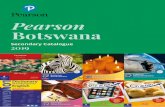 Pearson Botswana · • Promotes visual literacy Full colour and high quality photographs and diagrams will inspire your students. • Exam practice The Student’s Books include