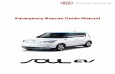 Emergency Rescue Guide Manual - Kia · Airbag system (SRS: Supplemental Restraint System) Airbag Six airbags are installed in the Soul Electric Vehicle as shown below. Before starting