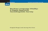 Bookan Language Vitality: A Rapid Appraisal ... · While Lobel (2013) gives no further details, Smith ( 1984:21) classifies Bookan as a Central Murut language. Blust (2010:44, 49),