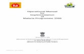 Operational Manual for Implementation of Malaria Programme ...jrhms.jharkhand.gov.in/FileUploaded By User/Oerational-manual-2009.pdf · MDGs Millennium Development Goals M & E Monitoring