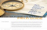 THE BUSINESS ETHICS FIELD GUIDE · I met Brad and Bill in Oklahoma City a few months ago while BY BRAD YARBROUGH An interview with the experts THE BUSINESS ETHICS FIELD GUIDE. NOVEMBER/DECEMBER