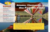Atoms, Elements, and - Somerset Academy · Atoms, Elements, and All types of matter— the Periodic Table elements, compounds, and mixtures—are made of atoms. SECTION 1 Structure