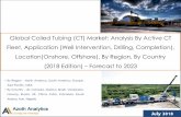 Global Coiled Tubing (CT) Market: Analysis By Active CT ... · Global Coiled Tubing (CT) Market: Analysis By Active CT Fleet, Application (Well Intervention, Drilling, Completion),