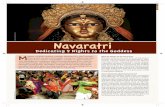 Navaratri · Navaratri is not just for the ladies; everyone turns out for the joyous worship, festivities, plays, feasting and dance—all venerating God as the loving Mother Spirit