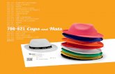 Caps and Hats - goumadesign.gr and HATS MAKITO1.pdf · 19 02 01 03 05 11 04 07 13 03 02 05 19 03 04 06 14 07 13 07 02 19 04 06 8076 Usa 4479 Sodel 3281 Five 798 Cap. 100% Brushed