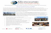 Optimizing hybrid renewable energy microgrids for off-grid ...microgridinnovation.com/EMEA/MGIF-2019-London-Brochure.pdf · electricity. While the global microgrid market is still