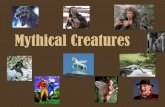 Mythical Creatures - creatures sprang forth from the wound - the winged horse Pegasus and the giant
