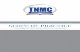 SCOPE OF PRACTICE - TNMC of Practice for Nurses and Midwives... · International Council of Nurses (ICN), which is the voice of nurses and nursing worldwide, encourages all countries