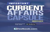 Current Affairs Monthly Capsule I Current Affairs Weekly ...€¦ · Karen becomes 1st woman to win Abel Prize • Mathematician Karen Uhlenbeck has become the first woman to win