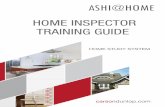 HOME INSPECTOR TRAINING GUIDE - carsondunlop.com€¦ · Home Inspection has become a part of most real estate transactions in North America. A Home In-spection is an in-field evaluation