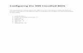 Configuring the X99 Classified BIOS - EVGA€¦ · Configuring the X99 Classified BIOS This supplementary manual explains the different menus and selections within the BIOS and provides