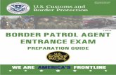 V 2017/10 BORDER PATROL AGENT ENTRANCE EXAM · entrance exam. Once you create a username and password and enter your address, the system will present a list of closest test centers