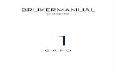Bruker manual - Gapo · MANUFACTURERS DECLARATION OF CONFORMITY • • • • Title: Bruker manual Author: Gapo Created Date: 5/14/2019 3:35:44 PM