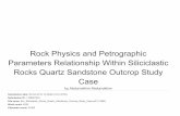Case Rocks Quartz Sandstone Outcrop Study Rock Physics and …ftgeologi.unpad.ac.id/wp-content/uploads/2019/10/Rock-Physics-and-Pet... · Fathul Mubin, Aviandy Widya, Budi Eka Nurcahya,