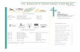 ST. PHILIP’S EPISCOPAL CHURCH · "The Kyrie has real groove, the Gloria swings, the Sanctus sits right back, the Benedictus hums along and the Agnus Dei draws inspiration from the