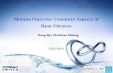 Multiple Objective Treatment Aspects of Bank Filtration · 2011-03-25 · Multiple Objective Treatment Aspects of Bank Filtration 25/01/2011. Bank Filtration (Managed ... QSAR (Quantitative