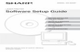 MX-B400P LASER PRINTER Software Setup …files.sharpusa.com/Downloads/ForBusiness/DocumentSystems/...LASER PRINTER Software Setup GuideSSoftware Setup Guideoftware Setup Guide Keep