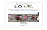 The Republic of Uganda - OAG · 2016-07-22 · The Republic of Uganda VALUE FOR MONEY AUDIT REPORT ON PROCUREMENT SYSTEM IN LOCAL GOVERNMENTS – A CASE STUDY OF 7 DISTRICTS Prepared