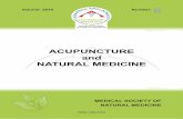 Acupuncture and Natural Medicine 06/2014 · Acupuncture and Natural Medicine 3 6/2014 Acupuncture and Natural Medicine The possibilities of the supportive treatment of the breast