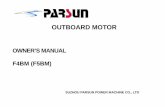 OUTBOARD MOTOR - Parsun...Record your outboard motor serial number in the spaces provided to assist you in ordering spare parts from your PARSUN dealer or for reference in case your