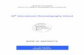 UNIVERSITY OF ZAGREB - unizg.hr ICS - Book of Abstracts.pdfUNIVERSITY OF ZAGREB FACULTY OF CHEMICAL ENGINEERING AND TECHNOLOGY chool 16th International Chromatography School BOOK OF