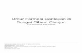 Sungai Cibeet Cianjur. Umur Formasi Cantayan diftgeologi.unpad.ac.id/wp-content/uploads/2019/10/Umur... · 2019-10-16 · Bulletin of Scientific Contribution: GEOLOGY, Volume 17,
