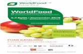 28. Uluslararası Gıda Ürünleri ve Teknolojileri Fuarı...27. Uluslararası Gıda Ürünleri ve Teknolojileri Fuarı WorldFood Istanbul'a göstermiş oldukları değerli katkılar