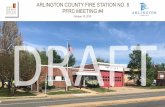 ARLINGTON COUNTY FIRE STATION NO. 8 CITY OF MANASSAS NEW FIRE … · 2019-11-05 · city of manassas new fire department. may 01, 2016. october 16, 2019. arlington county fire station
