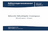 Microprocessor BSC CSIT - notes.raajupoudel.com.np · Microprocessor and its Application • Microprocessor is a controlling unit of a micro-computer, fabricated on a small chip capable