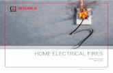 HOME ELECTRICAL FIRES - National Fire Protection Association · 2019-12-17 · NFPA Research • pg. 1. Key Findings . FIRES INVOLVING ELECTRICAL FAILURE OR MALFUNCTION • Local