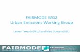 FAIRMODE WG2 Urban Emissions Working Groupfairmode.jrc.ec.europa.eu/document/fairmode/event/... · On-going NILU projects innovating emission compilation work ECLECTIC – for healthier