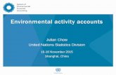 Environmental activity accounts - United Nations · Environmental activity accounts . Why environmental activity accounts in ... • of particular importance in the compilation of
