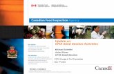Update on CFIA Seed Section Activities · Seed is a known pathway RMD-13-04 (CFIA external website) Considered to be absent Known to be an occasional contaminate of imported grass