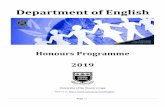 Department of English - University of the Western Cape Handbook... · institution, preferably in English, or who can demonstrate they have acquired an equivalent level of knowledge