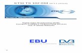 TS 102 034 - V2.1.1 - Digital Video Broadcasting (DVB ... · over IP Based Networks TECHNICAL SPECIFICATION . ETSI 2 ETSI TS 102 034 V2.1.1 (2016-04) Reference RTS/JTC-DVB-356 Keywords