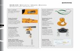 NER/ER Electric Chain Hoists Enhanced Features...4 NER/ER Electric Chain Hoists Enhanced Features UL® Listed* Certified and listed to UL 1340 “Standard for Hoists.” Easy Access