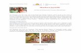 Shankara Jayanthi · Experience the Knowledge of India Shankara Jayanthi Page 1 of 23 Shankara Jayanthi D.K.Hari & D.K.Hema Hari, Founders, Bharath Gyan Adi Shankara was the saint