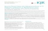 Broncho-Pleural Fistula with Hydropneumothorax at CT: … · 2016-03-03 · Broncho-Pleural Fistula with Hydropneumothorax at CT: Diagnostic Implications in Mycobacterium avium Complex