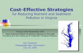 for Reducing Nutrient and Sediment Pollution in Virginiadls.virginia.gov/groups/statewaters/meetings/072005/strategies.pdf · for Reducing Nutrient and Sediment Pollution in Virginia