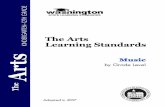 Music Learning Standards · The 2017 Arts K–12 Learning Standards for Dance, Media Arts, Music, ... Music—Grade 2 ... accompanied by supporting material under the headings . Suggestions