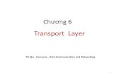 Transport Layer - Nguyل»n Vؤƒn Quang IT 2016-09-19آ  Giao thل»©cUDP vأ  TCP UDP TCP Connectionless