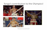 Tonga’s contribution to the Olympics! - Pacific healthpacifichealth.org.nz/wp-content/uploads/2016/04/1.-Hon... · 2016-08-30 · Tonga’s contribution to the Olympics! PMA Conference