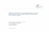 WIPO Arbitration and Mediation Center End Report on Legal ... · WIPO Arbitration and Mediation Center End Report on Legal Rights Objection Procedure 2013 – 2 Introduction On September