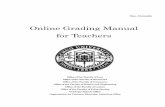 Online Grading Manual for Teachers - 中央大学c-faculty.chuo-u.ac.jp/~mikenix1/td/tip/6h2 manaba Online...9 4 13 21 page. 3 2．Entering grades The list of all your Select course